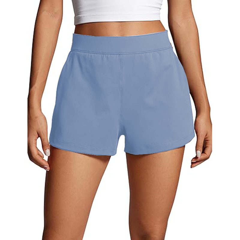 Women Athletic Shorts High Waisted Running