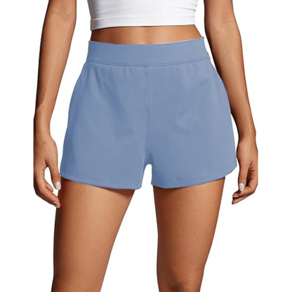 Women Athletic Shorts High Waisted Running