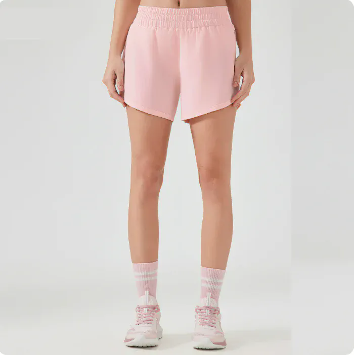 Yoga Shorts for Womens with Phone Pockets