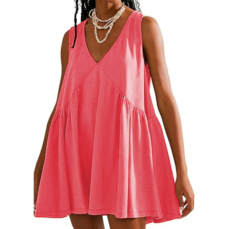 2025 Summer Vacation Dress Dress with Pockets