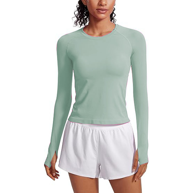 2025 Women Crew Neck Basic Tee Fashion