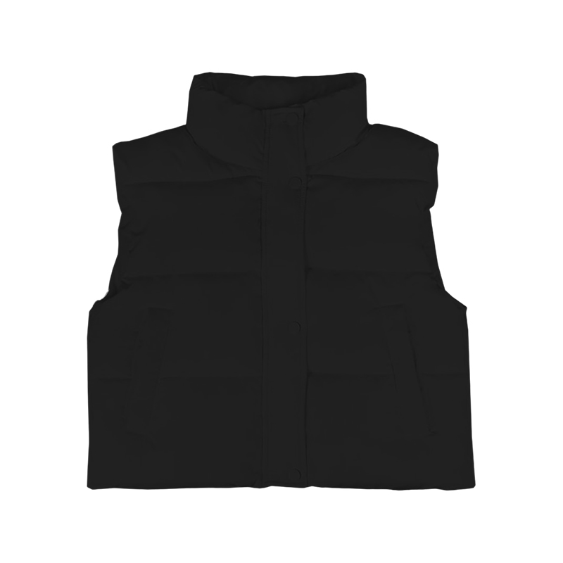 2026 Women Puffer Winter Sleeveless Warm Outerwear Vest