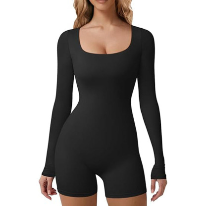 Women Summer Sleeveless Workout Rompers Athletic Jumpsuit