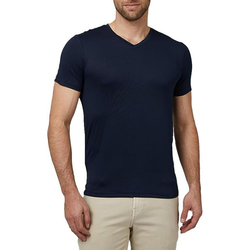 Short Sleeve Crew Neck Plain Novelty T Shirt for Men
