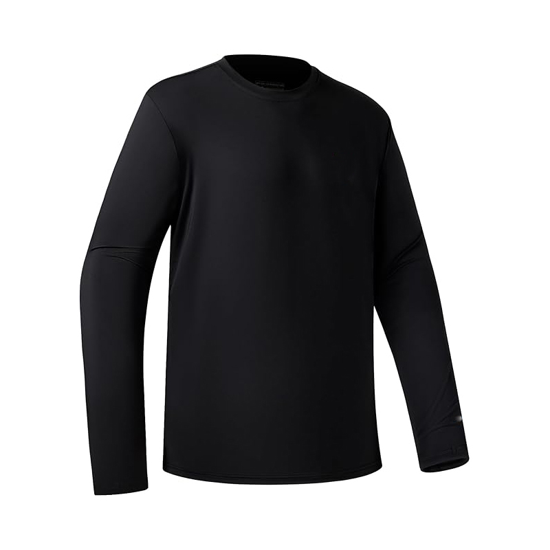 Men Long Sleeve Tees Moisture Wicking Odor Protection