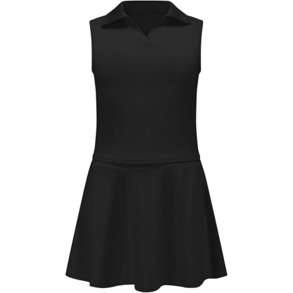 Women Golf Dresses with Built in Shorts 