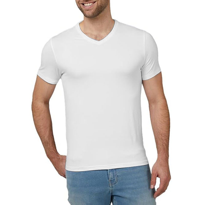 Short Sleeve Crew Neck Plain Novelty T Shirt for Men