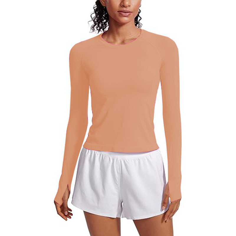 Women Crew Neck Basic Tee Fashion