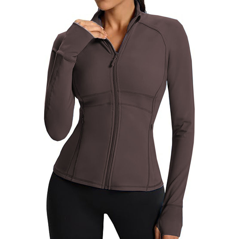 New Women Zip Up Jacket Outerwear
