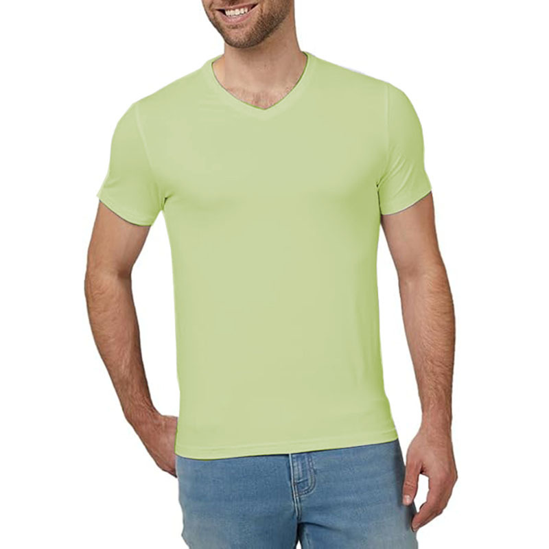 Short Sleeve Crew Neck Plain Novelty T Shirt for Men