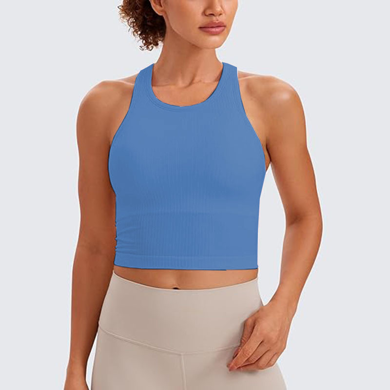 Women's Sleeveless Full Length Ribbed Fitted 