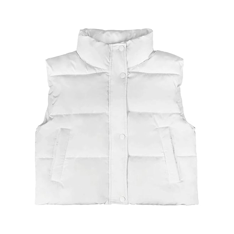 2026 Women Puffer Winter Sleeveless Warm Outerwear Vest