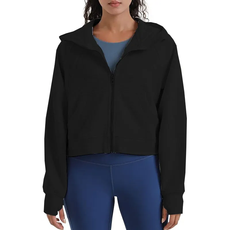 Women Zip Up Hoodie Outfits Casual Jackets Winter Clothes