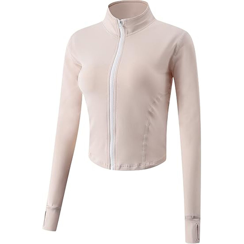 New Women Zip Up Jacket Outerwear