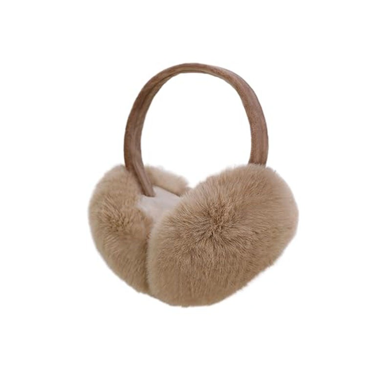 Winter Ear muffs Faux Fur Warm Earmuffs Cute Foldable Outdoor Ear Warmers 