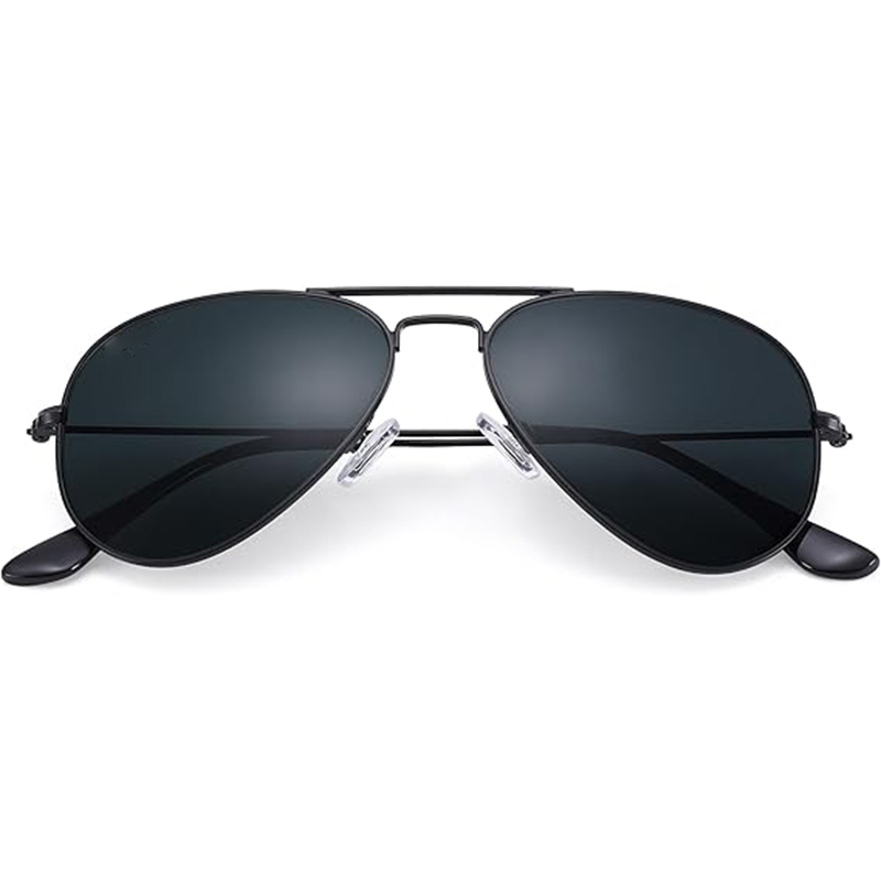  Sunglasses Protection Lens and Lightweight Metal Pilot Frame
