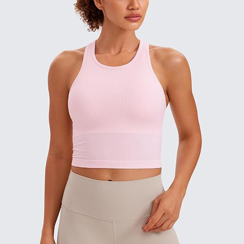 Women's Sleeveless Full Length Ribbed Fitted 