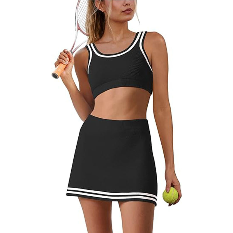 2 Piece Tennis Dresses for Women Skirt Sets