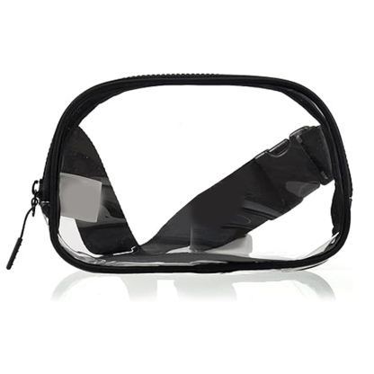 Women Transparent Waist Bag Adjustable Strap