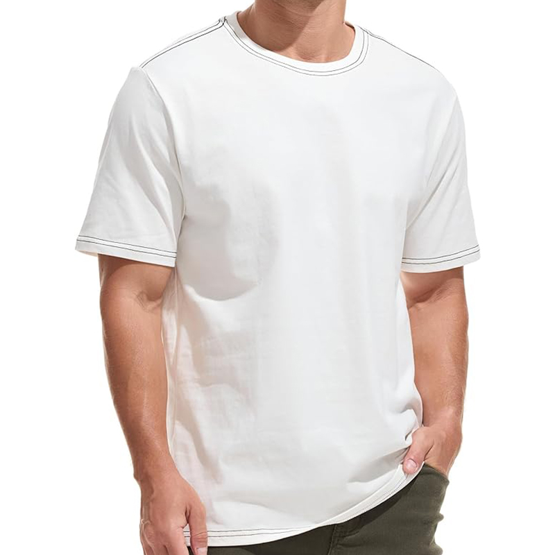 Men's Heavy Weight Crew Neck 100 Cotton T-Shirt