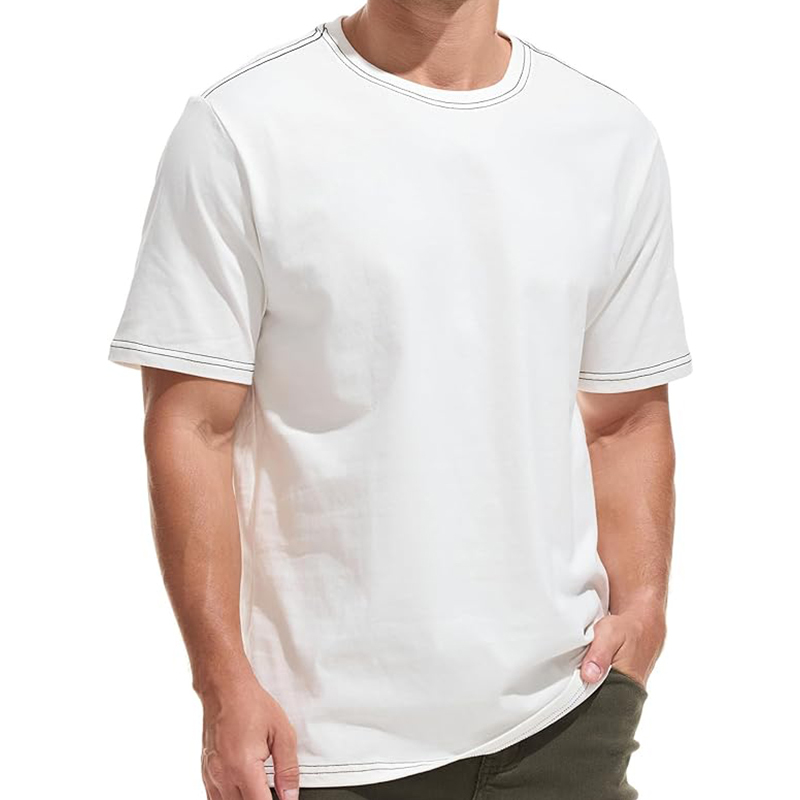 Men's Heavy Weight Crew Neck 100 Cotton T-Shirt