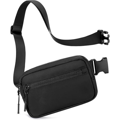 Mini Crossbody Sling Bag Water Resistant Fanny Pack Running