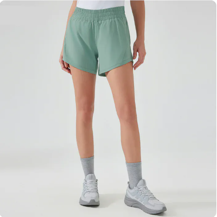 Yoga Shorts for Womens with Phone Pockets