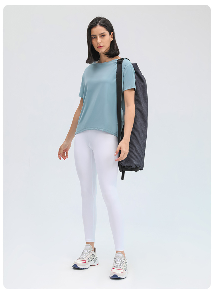 6 Color 2023 Naked-feel Short Sleeve Shirt Fabric Slim Fit Sport Jacket Women Full Zipper Gym Fitness Shirt