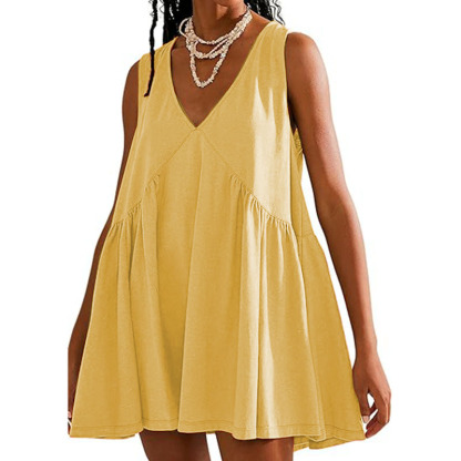 2025 Summer Vacation Dress Dress with Pockets