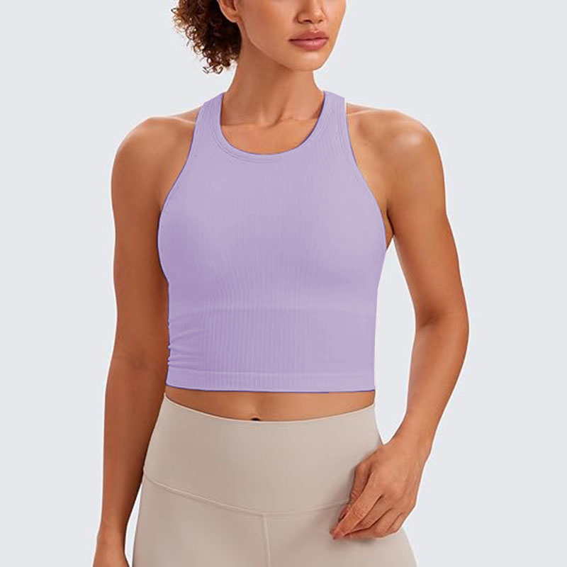 Women's Sleeveless Full Length Ribbed Fitted 