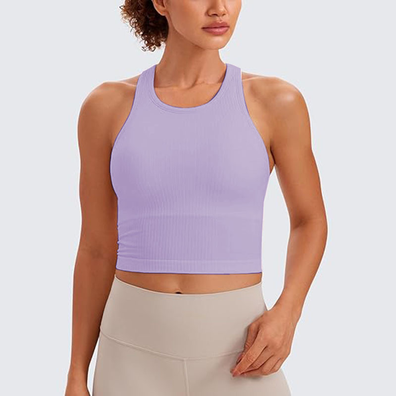 Women's Sleeveless Full Length Ribbed Fitted 