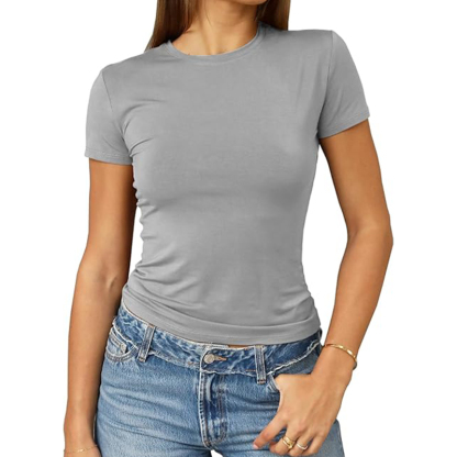 Women Basic Casual Summer Tops