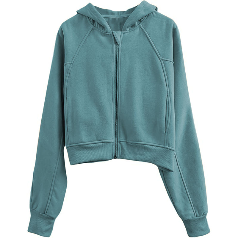 New Womens Zip Up Hoodies Long Sleeve Fall