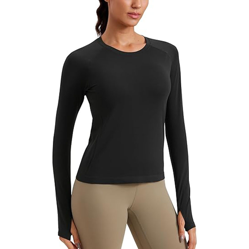 2025 Women Crew Neck Basic Tee Fashion