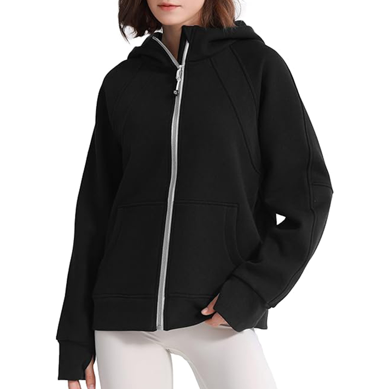 Womens Fleece Pullover Cotton Winter Warm Sweatshirt for Women