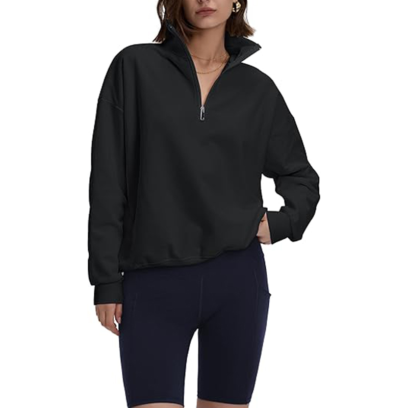 Women's Lightweight Long Sleeve Fleece Pullover