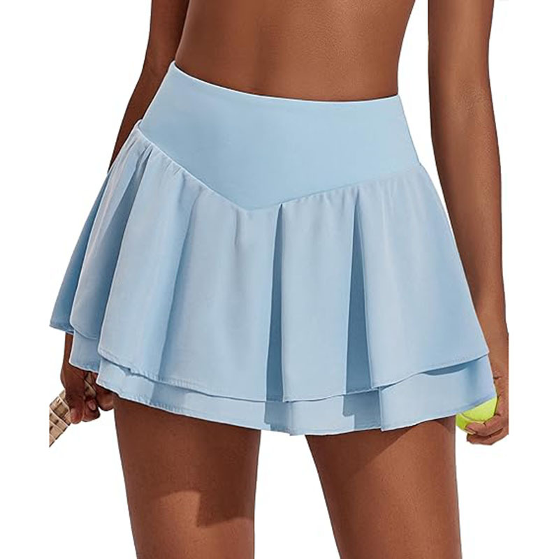 Womens Tennis Skirt Pleated Athletic Skirts