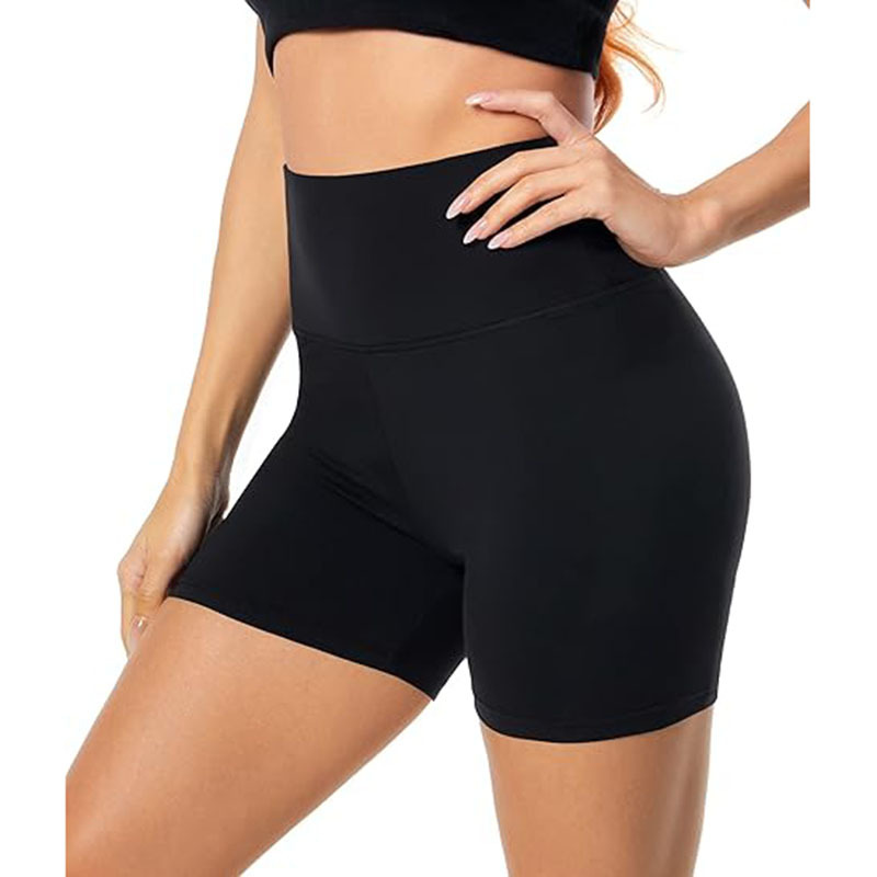 Women's High Waist Workout Breathable Yoga Shorts