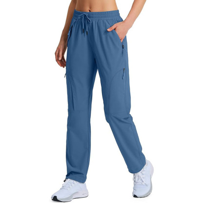 Womens Work Travel Workout Sweatpants with Pockets