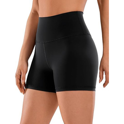 Womens Biker Shorts High Waisted Workout Running