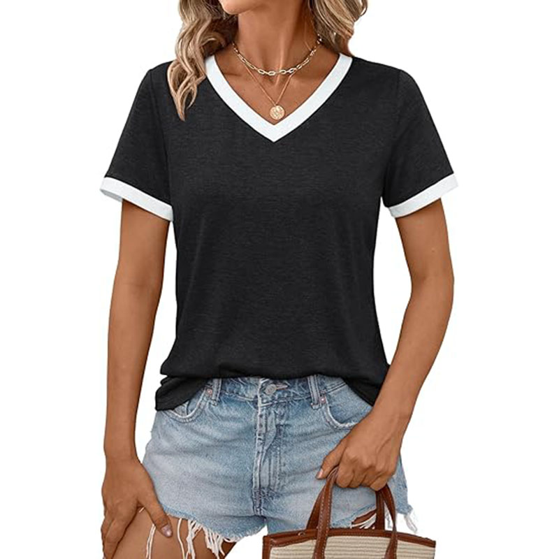 Womens Spring Summer Tops Trendy Casual