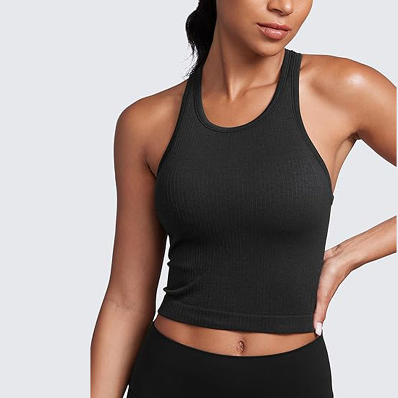 Women's Sleeveless Full Length Ribbed Fitted 