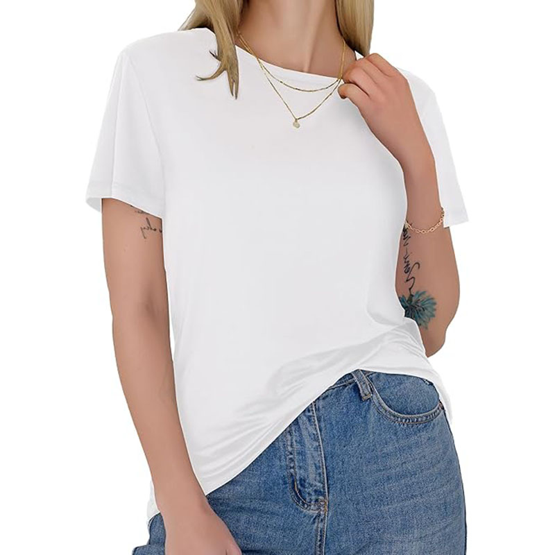 2025 Summer Top Women Spring Short Sleeve