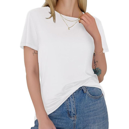 Summer Top Womens Spring Short Sleeve