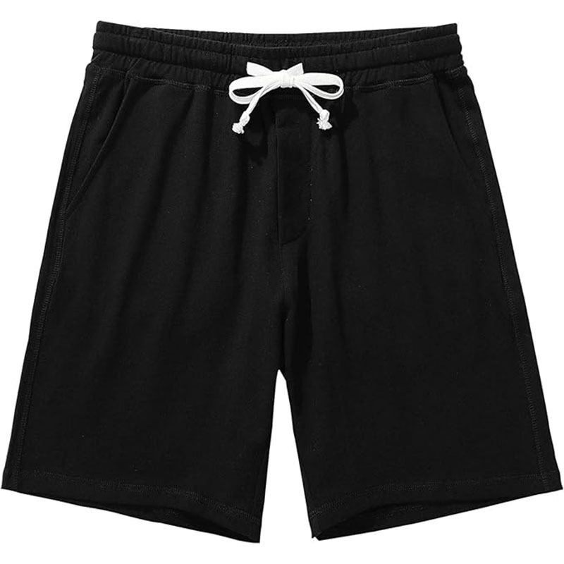 Men Shorts with Pockets Jersey Gym Shorts