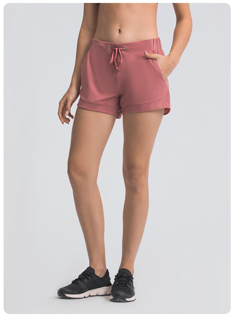 NWT Short Workout Shorts Athletic Gym Shorts Running Yoga Shorts for Women Girls with Phone Pockets