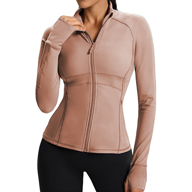2025 New Women Zip Up Jacket Outerwear