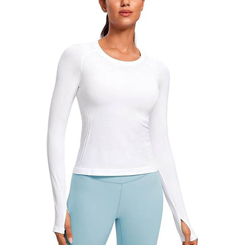 Women Crew Neck Basic Tee Fashion
