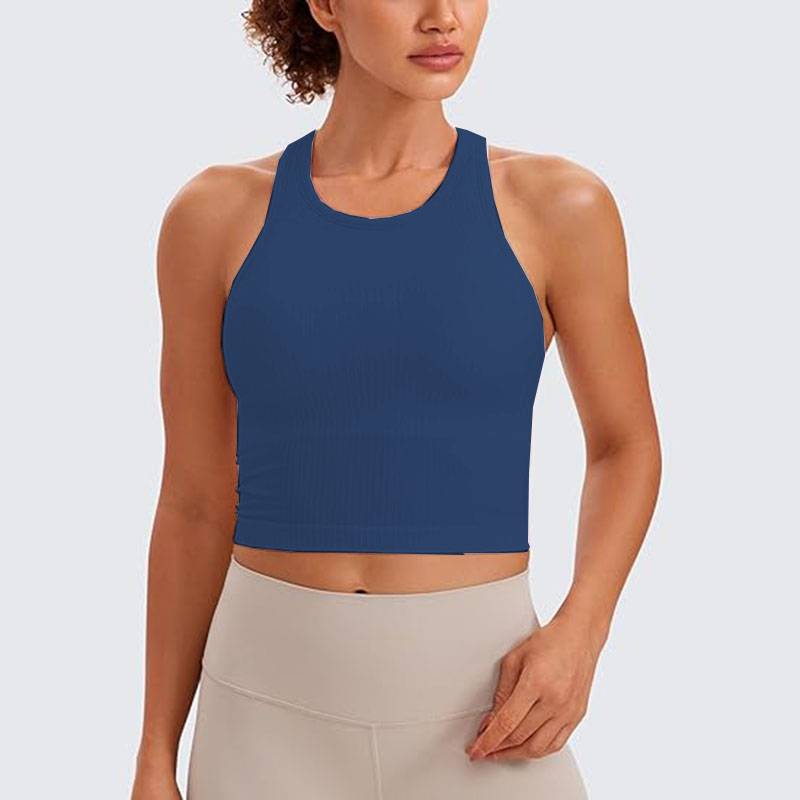 Women's Sleeveless Full Length Ribbed Fitted 