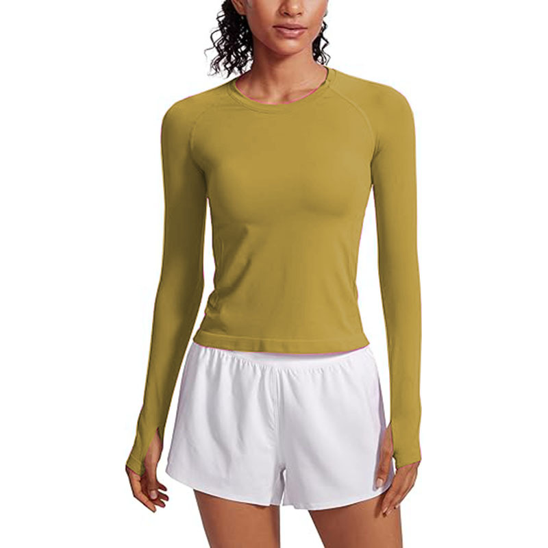 2025 Women Crew Neck Basic Tee Fashion